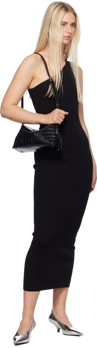 Šaty TOTEME Women's One-Shoulder Maxi Dress Čierna | 233-6042-755, 3