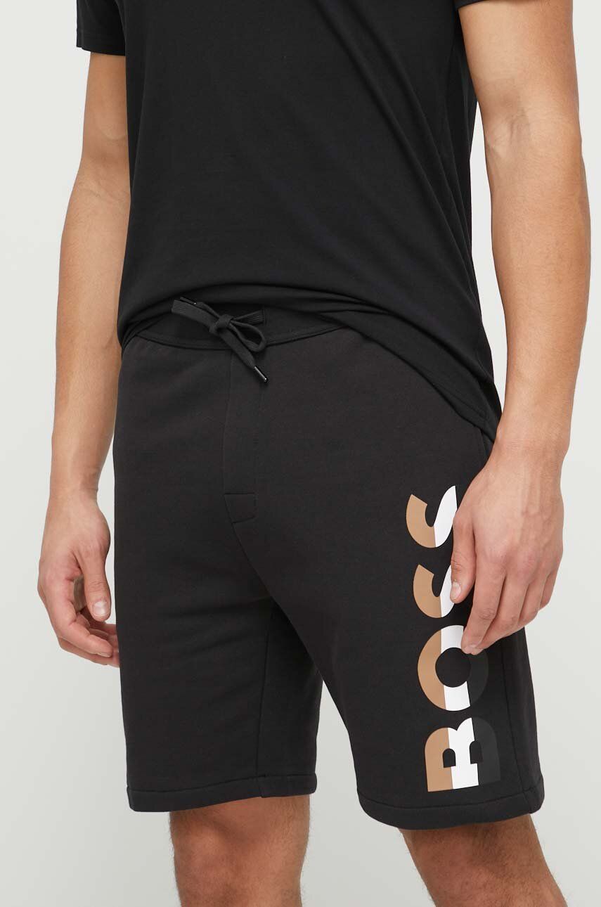 Šortky BOSS Iconic Shorts Čierna | 50492354, 0