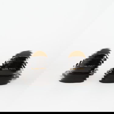 Tenisky a topánky Filling Pieces Embroidered Loafer with Sherpa Trim and Gold Bit Čierna | 112611303287130, 4