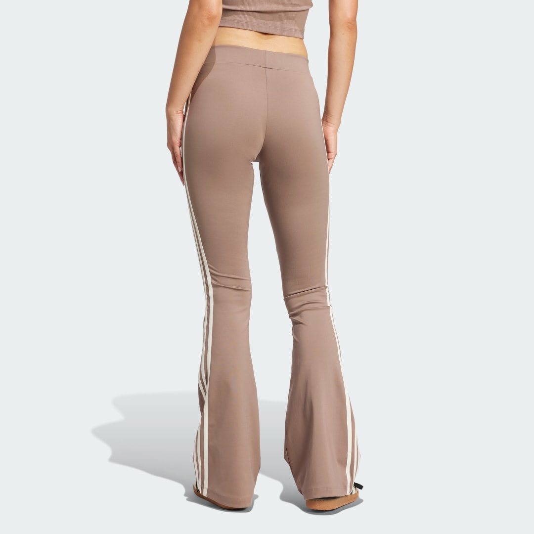 Legíny adidas Performance Sports Flare Leggings Hnedá | JD4601, 1