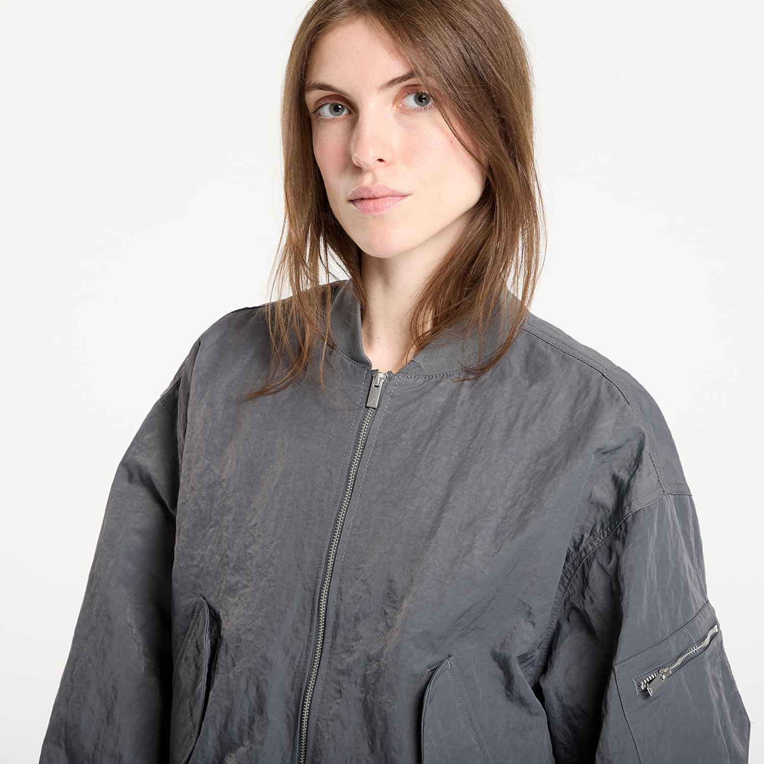 Bomber bunda Jordan Jordan Flight Renegade Jacket Šedá | HJ0544-068, 1