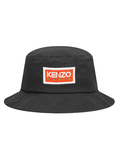 Klobúk KENZO Patch Logo Bucket Hat Black Čierna | FD55AC714F32-99J