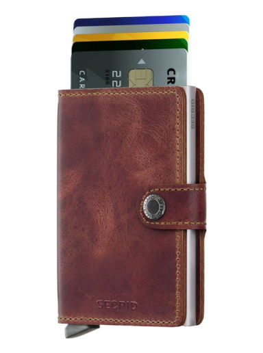 Peňaženka Secrid Miniwallet Vintage Hnedá | MV-Brown