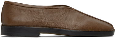 Oblečenie LEMAIRE Lemaire Flat Piped Slippers Hnedá | FO0006 LL190, 0