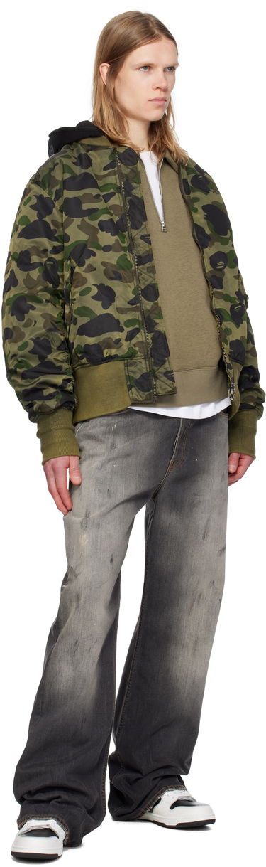 Bomber bunda BAPE A Bathing Ape 1st Camo MA-1 Bomber Jacket Zelené | 001HJK801307M, 3