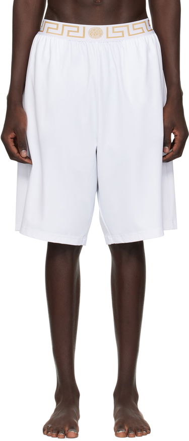 Šortky Versace Versace Greca Border Swim Shorts Biela | 1003754 1A02555, 0