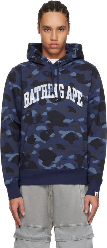 Mikina BAPE BAPE Camo Pullover Hoodie Modrá | 001PPK801011M, 0