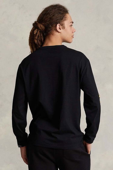 Tričko Polo by Ralph Lauren Long Sleeve Graphic T-Shirt Čierna | 710814128, 1