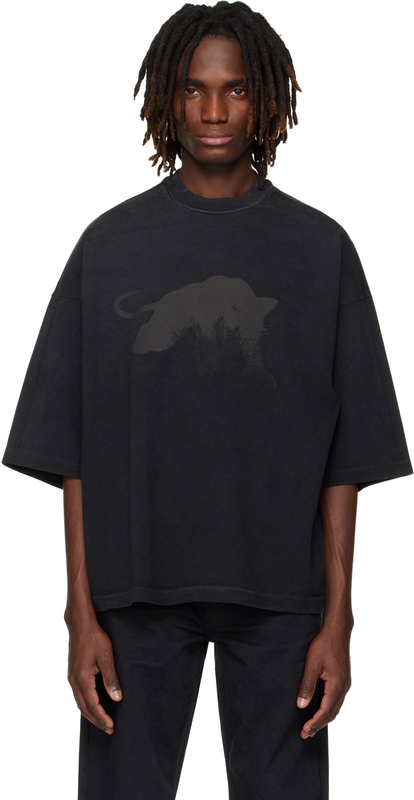 Tričko Fear of God Relaxed 'Le Panteres' T-shirt Čierna | FG25FW10-10303HWJ-001