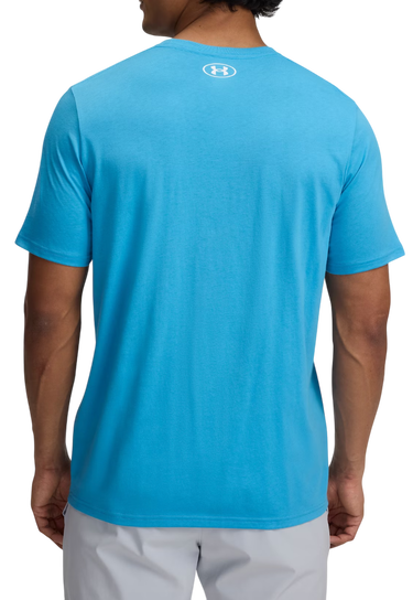 Tričko Under Armour Sportstyle Left Chest Short Sleeve T-Shirt Modrá | 1326799-453, 2