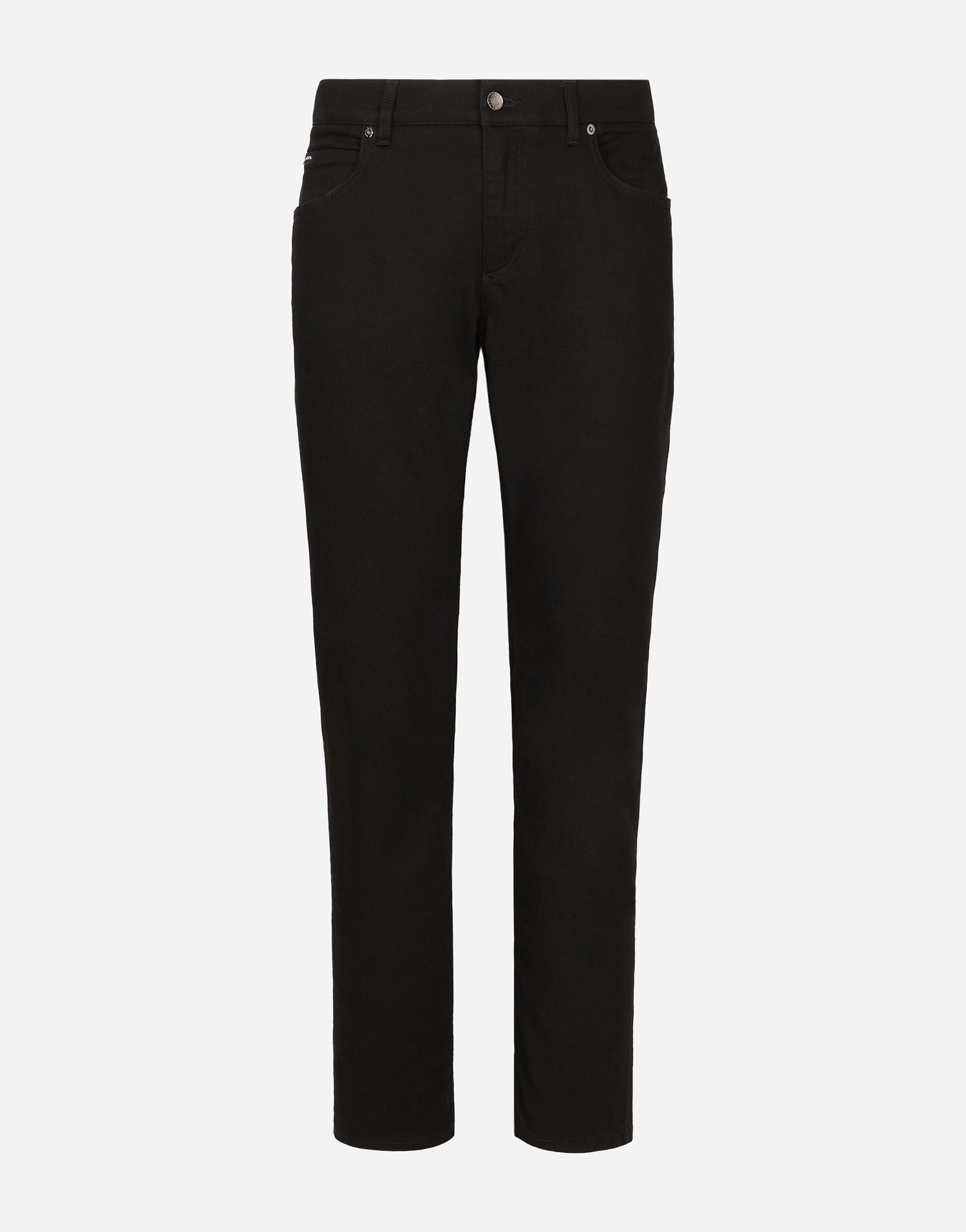 Džínsy Dolce & Gabbana Regular-Fit Stretch Jeans Čierna | GYJCCDG8GW6S9001, 0