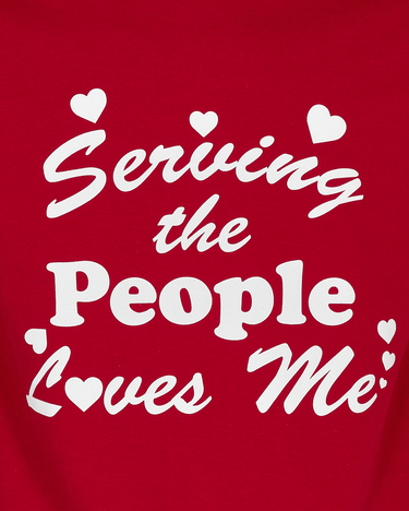 Tričko Serving the People Loves Me T-Shirt Červená | STPS21ILOVETEE 002, 6