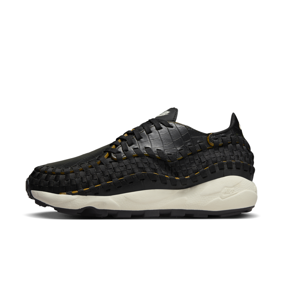 Air Footscape Woven "Black Croc" W