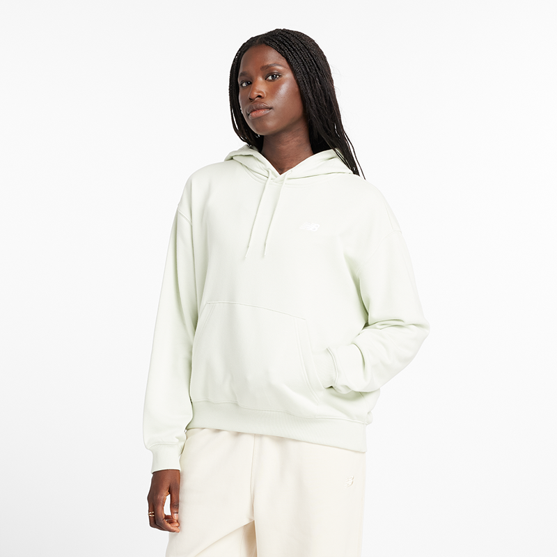 Mikina New Balance NB Hoodie Mint Zelené | Dámska mikina New Balance WT41507NUM – mätové, 0