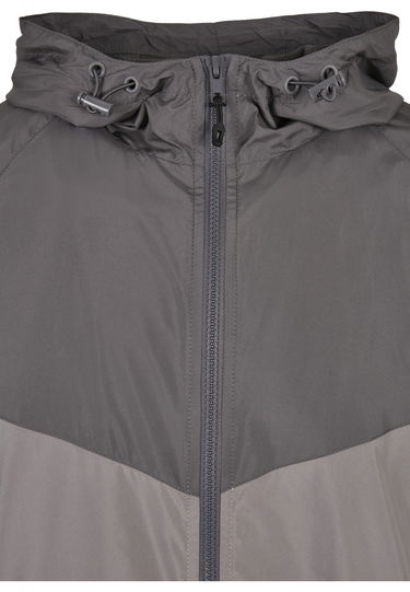 Vetrovka Urban Classics Two Tone Hooded Windbreaker Jacket Šedá | TB2107-02941, 3