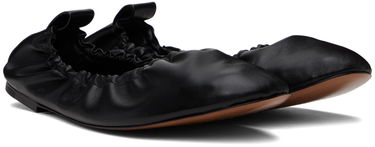 Oblečenie The Row The Row Glove Leather Flats Čierna | F1372-SPN60, 3