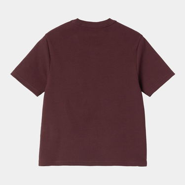 Tričko Carhartt WIP Philipa Short Sleeve T-Shirt Vínová | I035471_9, 1