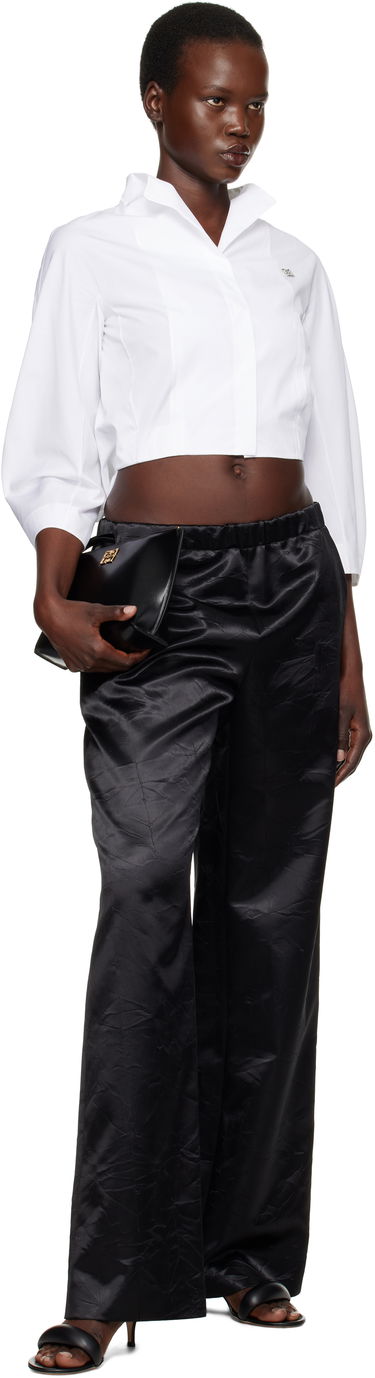 Nohavice Givenchy Givenchy Fluid Trousers Čierna | BW515K15V4001, 3