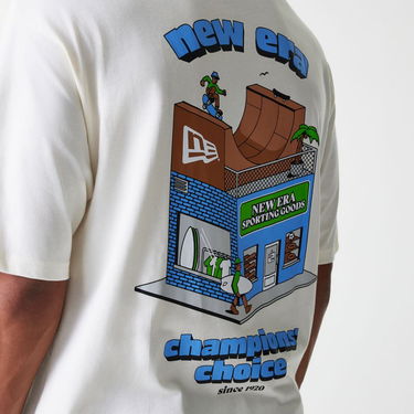 Tričko New Era New Era Store Graphic T-Shirt Biela | 60684400, 6