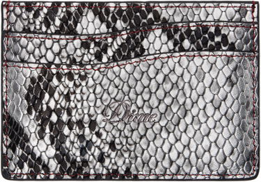 Peňaženka Dime Dime Embossed Leather Card Holder Šedá | DIMESP2528SIL, 0