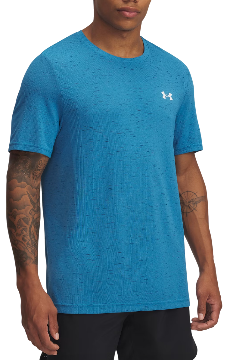 Tričko Under Armour Vanish Seamless Short Sleeve T-Shirt Modrá | 1382801-452, 0