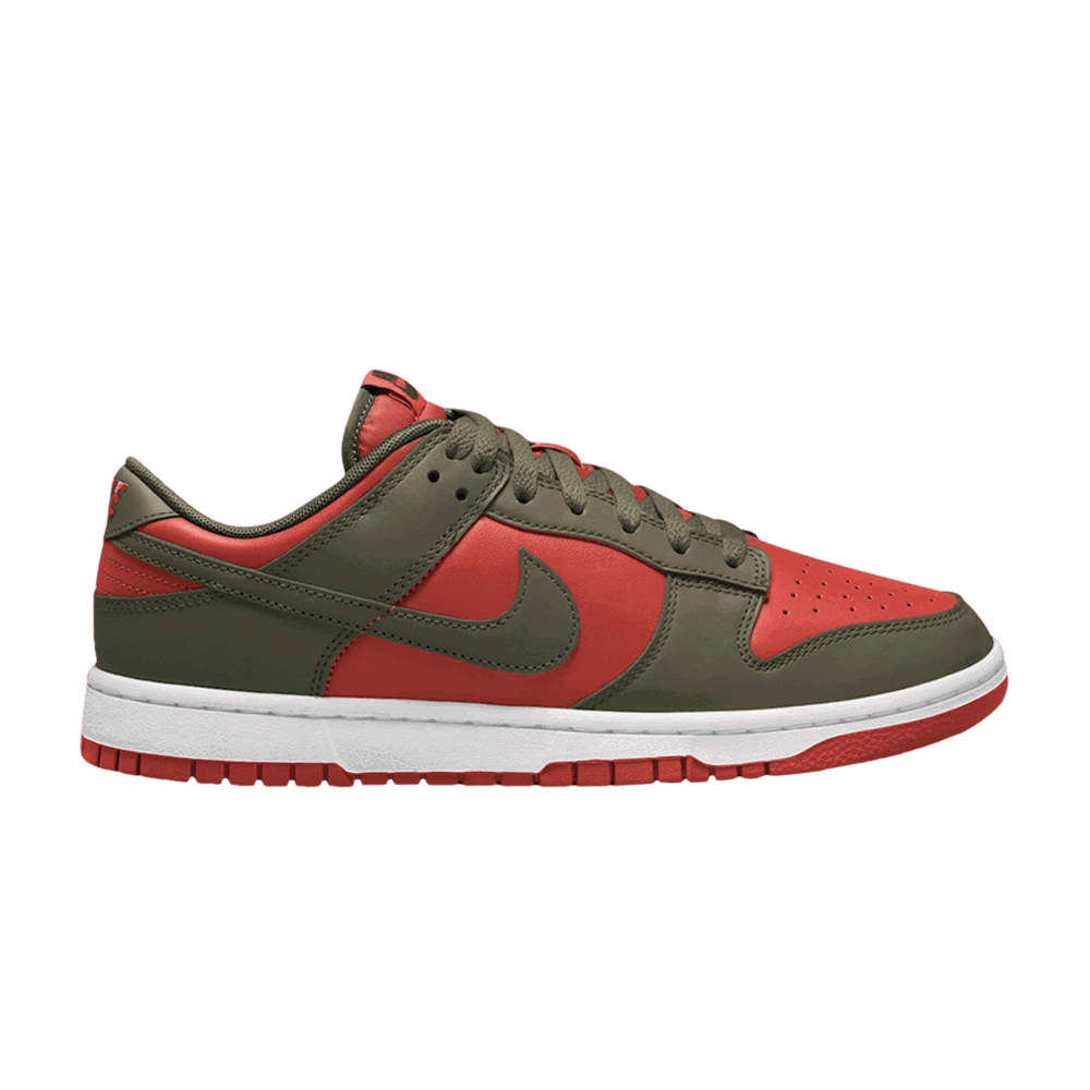 Dunk Low "Mystic Red Cargo Khaki"