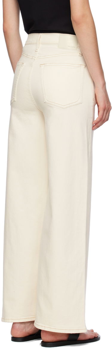 Džínsy rag & bone Sofie Ankle Wide-Leg Jeans Biela | WDD24P2993BREC, 2