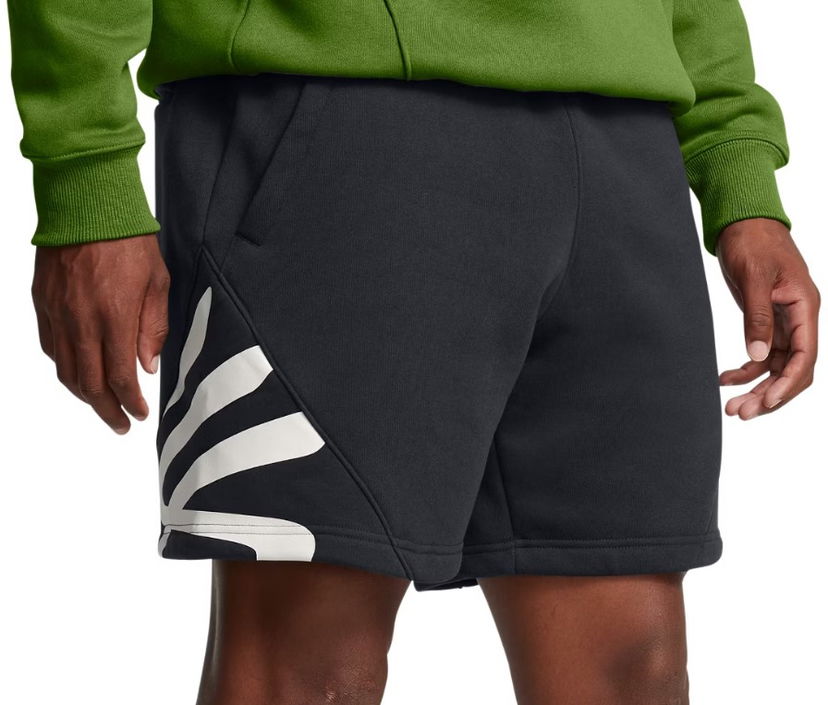 Šortky Under Armour Under Armour Curry Splash Fleece Shorts Čierna | 1387112-001