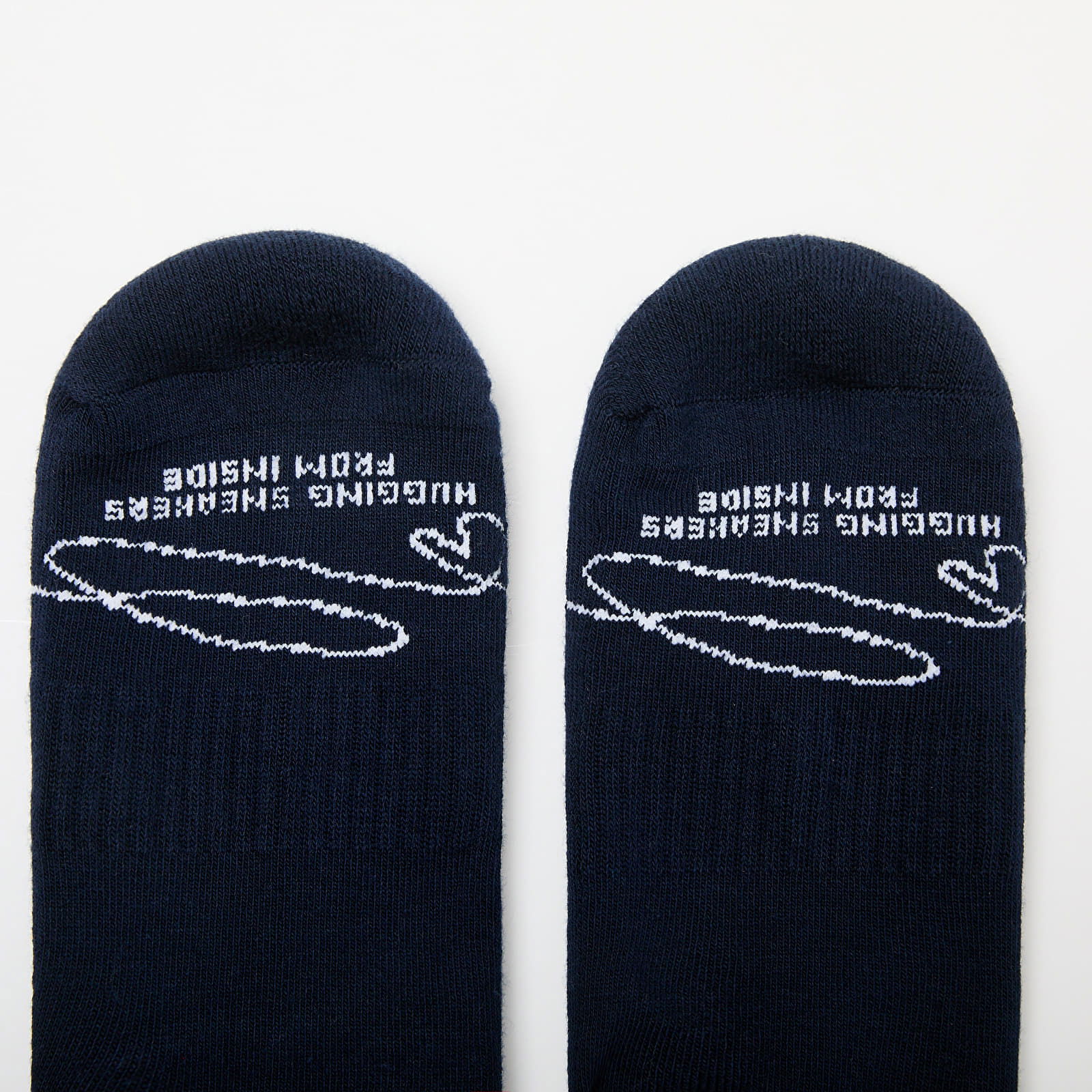 Basic Crew Socks 3-Pack Navy/ Acru/ Pink