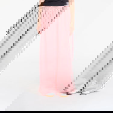 Nohavice adidas Originals adidas Originals Satin Wide Leg Pants with Ruffle 3-Stripes Ružová | KC8815, 4