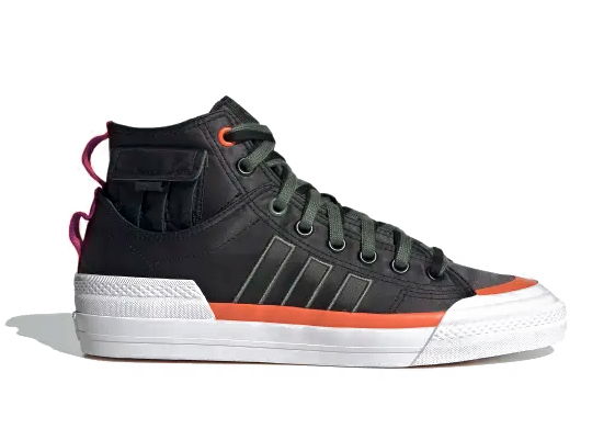 Tenisky a topánky adidas Originals Nizza Hi DL Black Green Oxide Čierna | GZ2653, 0