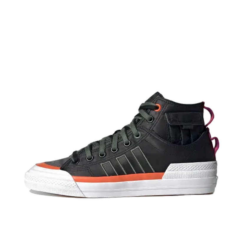 Tenisky a topánky adidas Originals Nizza Hi DL Black Green Oxide Čierna | GZ2653