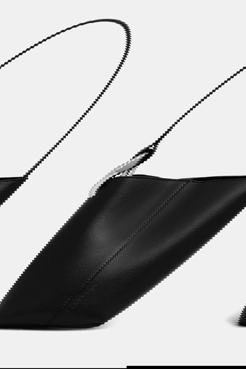 Kabelka JW Anderson JW Anderson The Jwa Corner Small Bucket Bag Čierna | HB0741.LA0232, 0