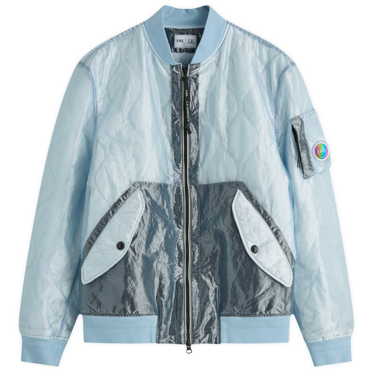 Bomber bunda C.P. Company END. x Kan-D Bomber Jacket Tyrkysová | 19CSOW031A, 0