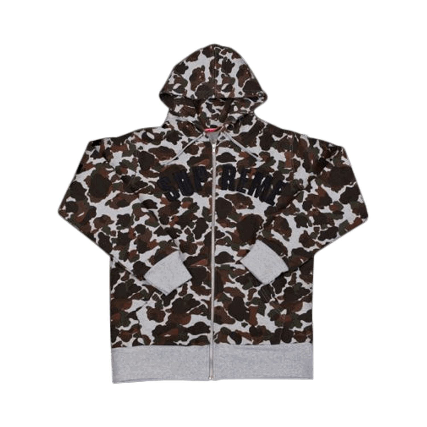 Mikina Supreme Arc Logo Thermal Zip Up Rôznofarebný | FW12SW7 CAMO, 0