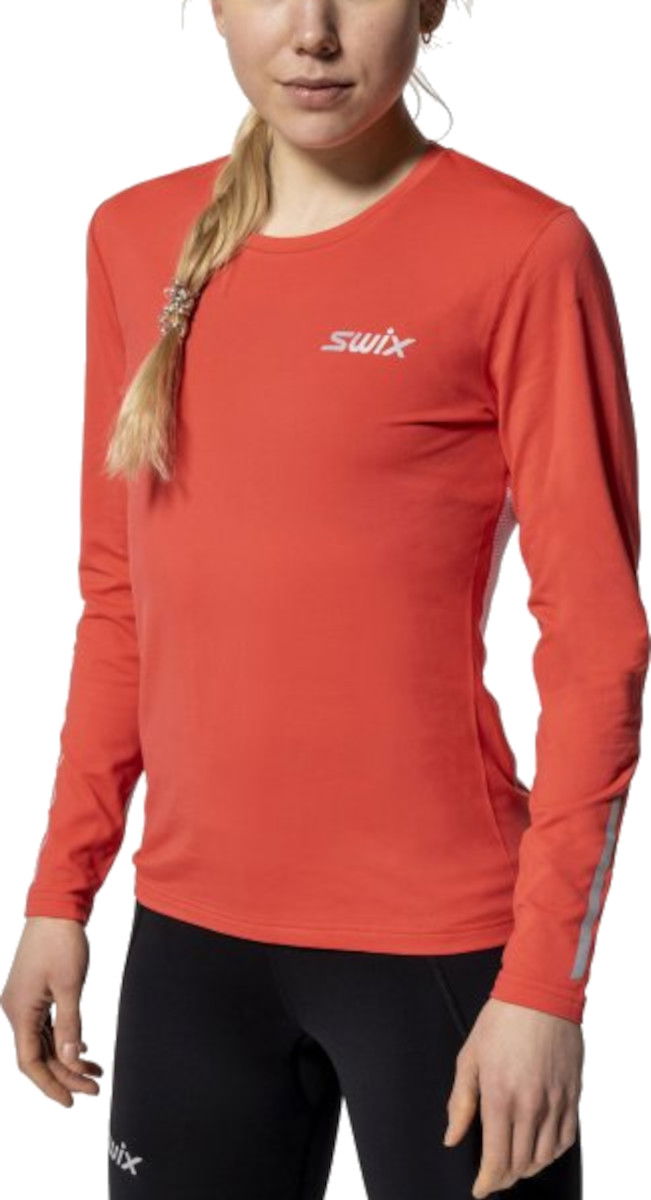Tričko SWIX Swix Pace NTS Long Sleeve T-Shirt Červená | 10015-23-91002, 0