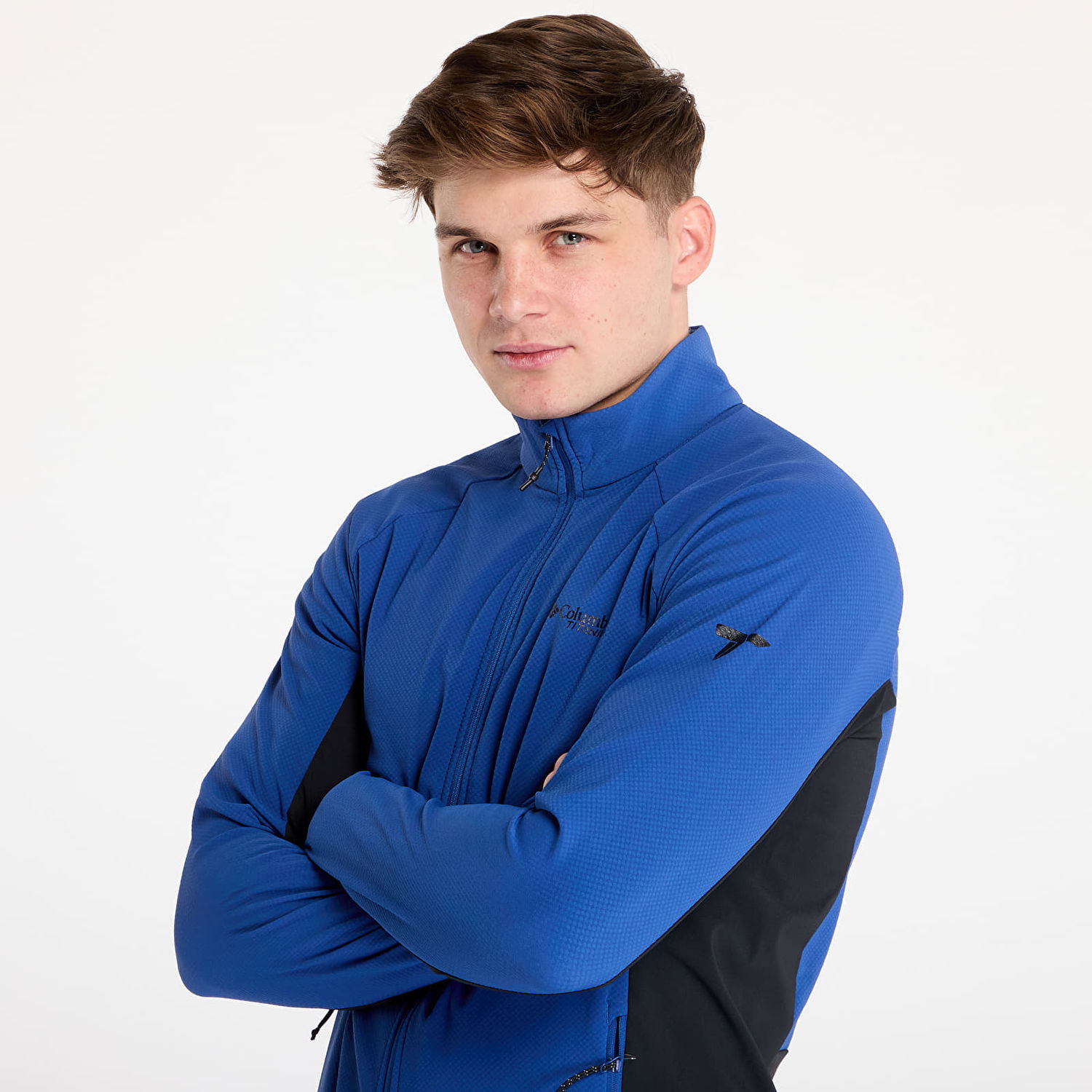 Mikina Columbia Spectre Ridge Tech Fleece Modrá | 2097513433, 1