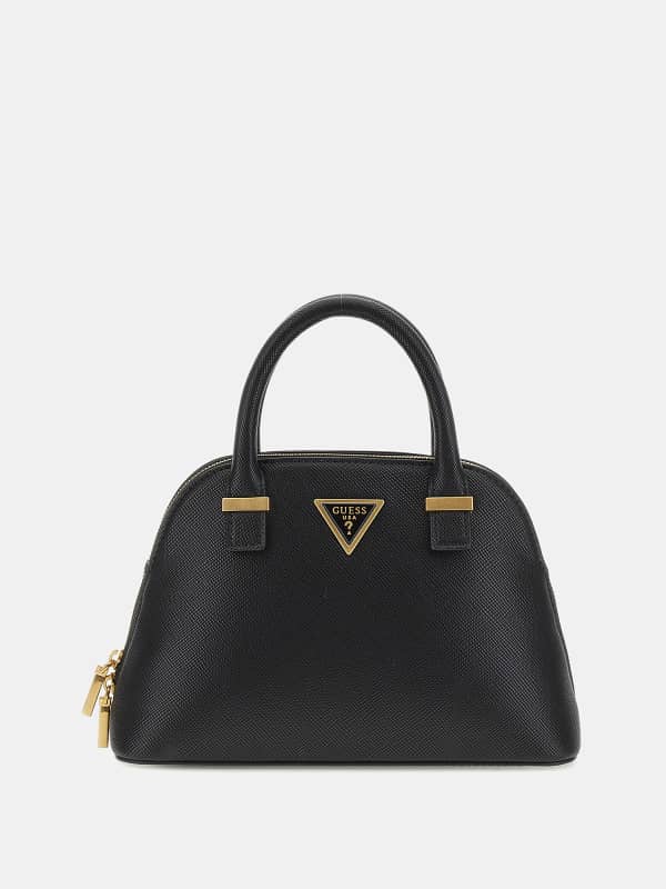 Kabelka GUESS Lossie Saffiano Handbag Čierna | HWVA9231050, 0
