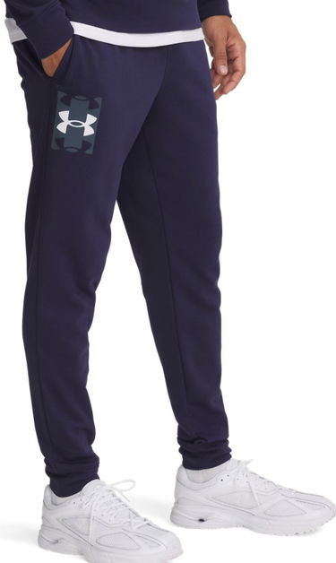 Tepláky Under Armour Under Armour Rival Terry Logo Joggers Navy | 1390144-410, 0