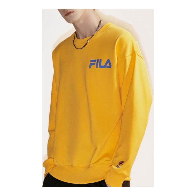 Mikina FILA Fusion Alphabet Logo Sweatshirt Žltá | T11U038205F-YE