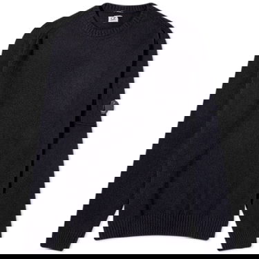 Sveter C.P. Company Fleece Knit Crewneck Navy | 15CMKN197A-006170A-888, 0
