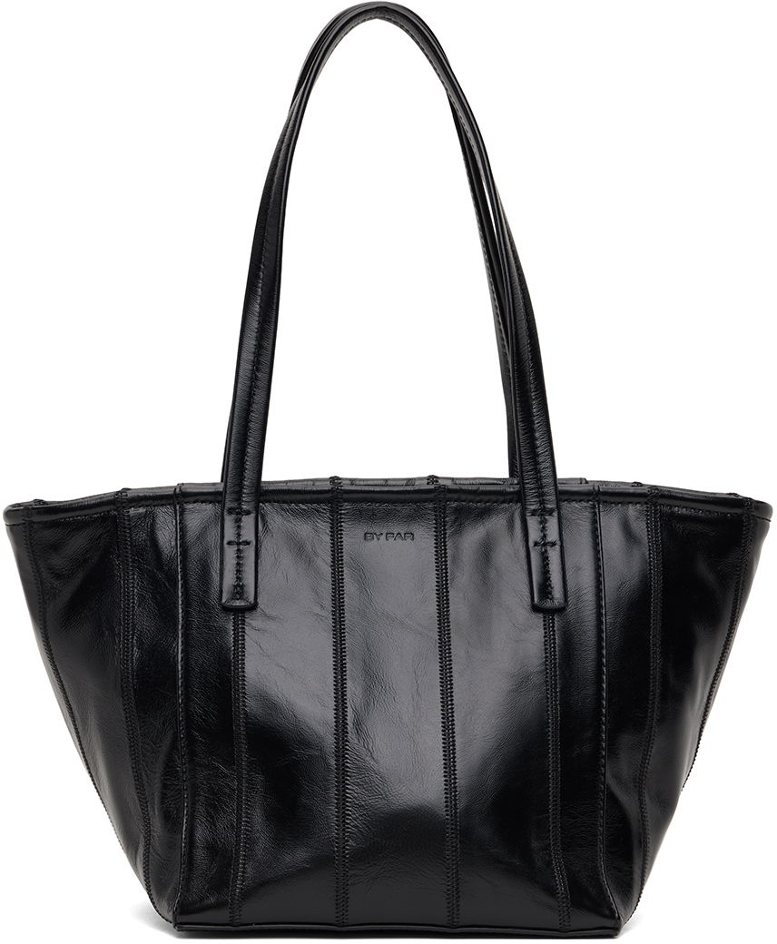 Patchwork Bar Leather Tote