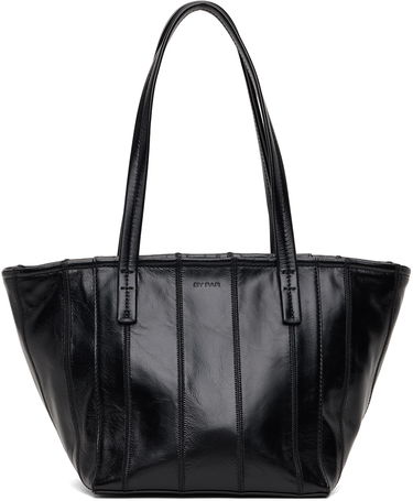 Tote bag BY FAR Patchwork Bar Leather Tote Čierna | MWBTT002LL002BK001PA, 0