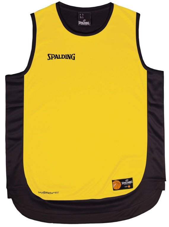 Tielko Spalding Spalding Hustle Tank Top Žltá | 40221107-yellowblack, 0