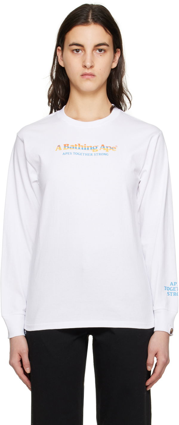 Tričko BAPE Mountain T-Shirt Biela | 001LTI801015M, 0
