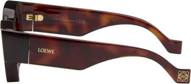 Slnečné okuliare Loewe Paula's Ibiza Goggle Rectangle Sunglasses Hnedá | LW40172UM5652N 840126861495, 2