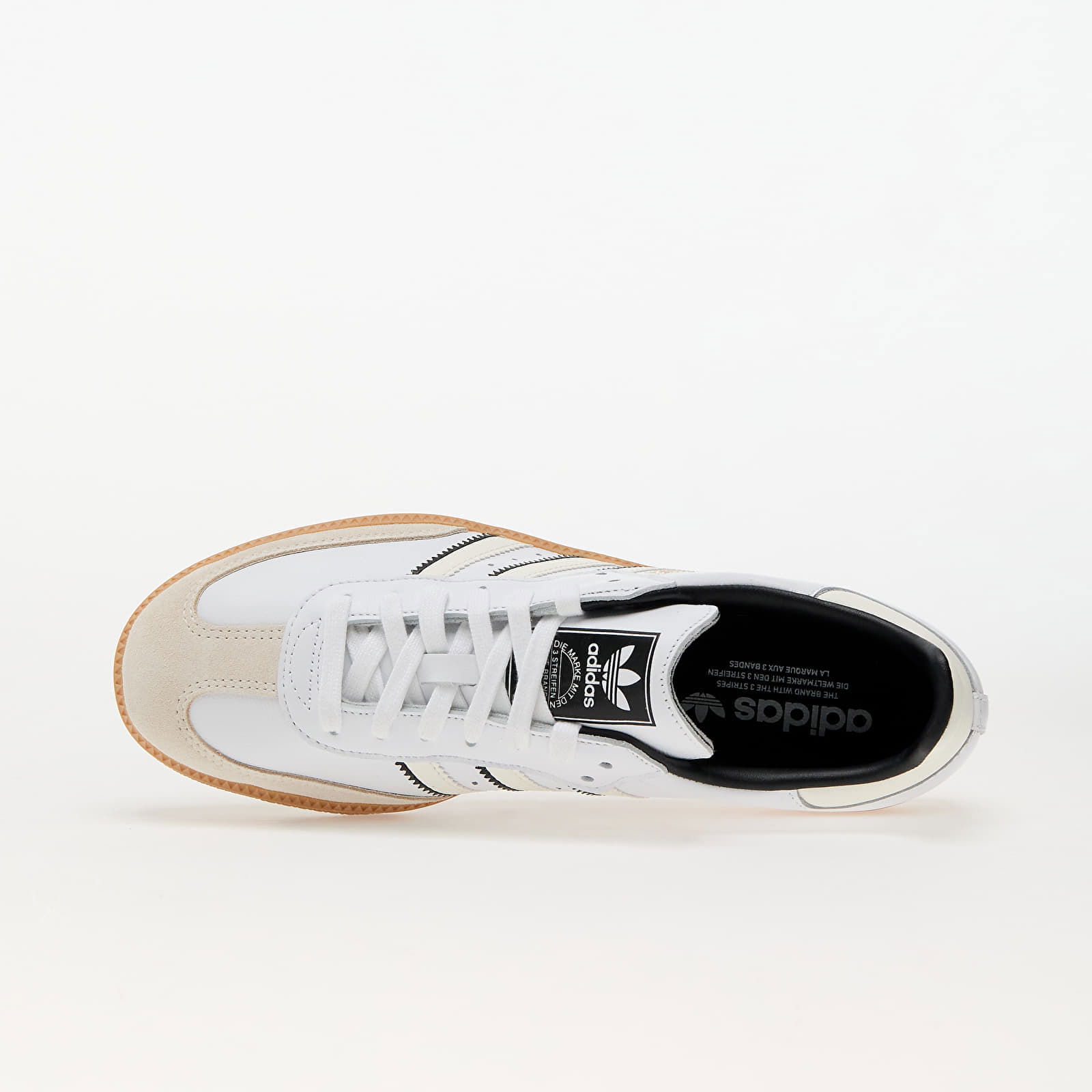 Samba OG in White/Off White/Core Black, Size UK 3 | END. Clothing