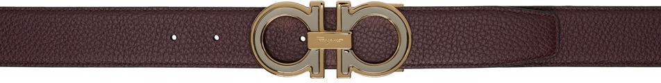 Salvatore Ferragamo Gancini Reversible Belt