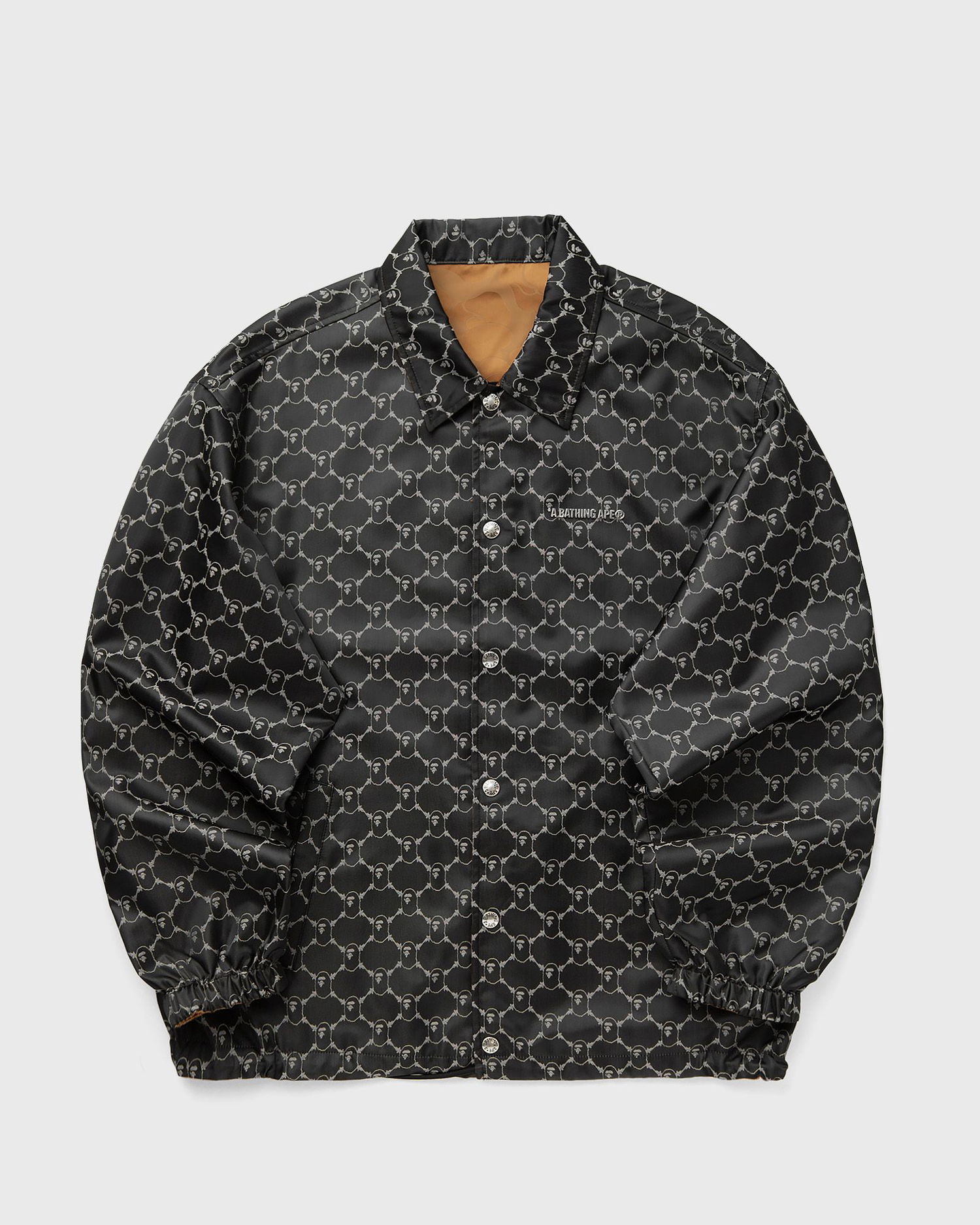 Bunda BAPE Reversible Camo Jacquard Nylon Coach Jacket Čierna | 001LJL301305MBEI, 0