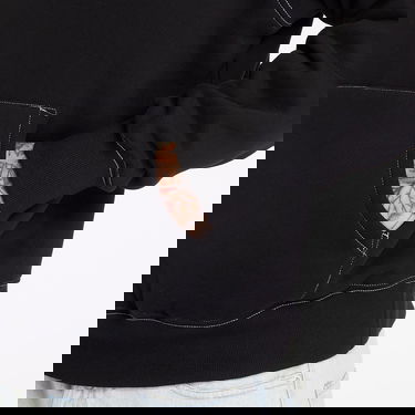 Mikina Pleasures Artificial Human Hoodie Black Čierna | P24E001 BLACK, 2